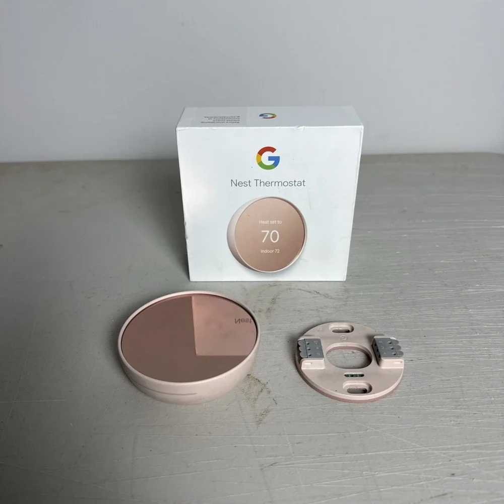 Google Nest Smart Thermostat, Sand - GA02082-US